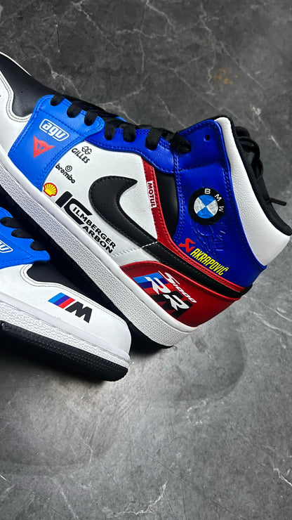 RiderSneaks – Custom Moto High‑Top Sneakers